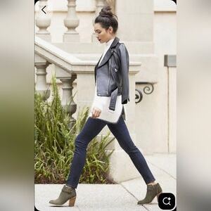 Olive Green Ankle Boots